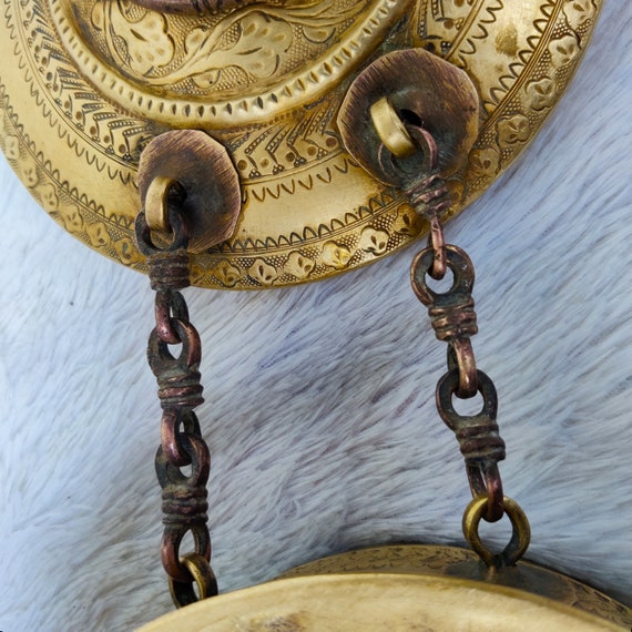 Antique Rare Brass Jewellery Box | Hand Carved Bo… - image 9