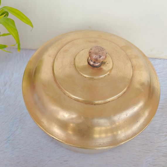 Antique Brass Storage Container | Solid Snacks Ca… - image 3