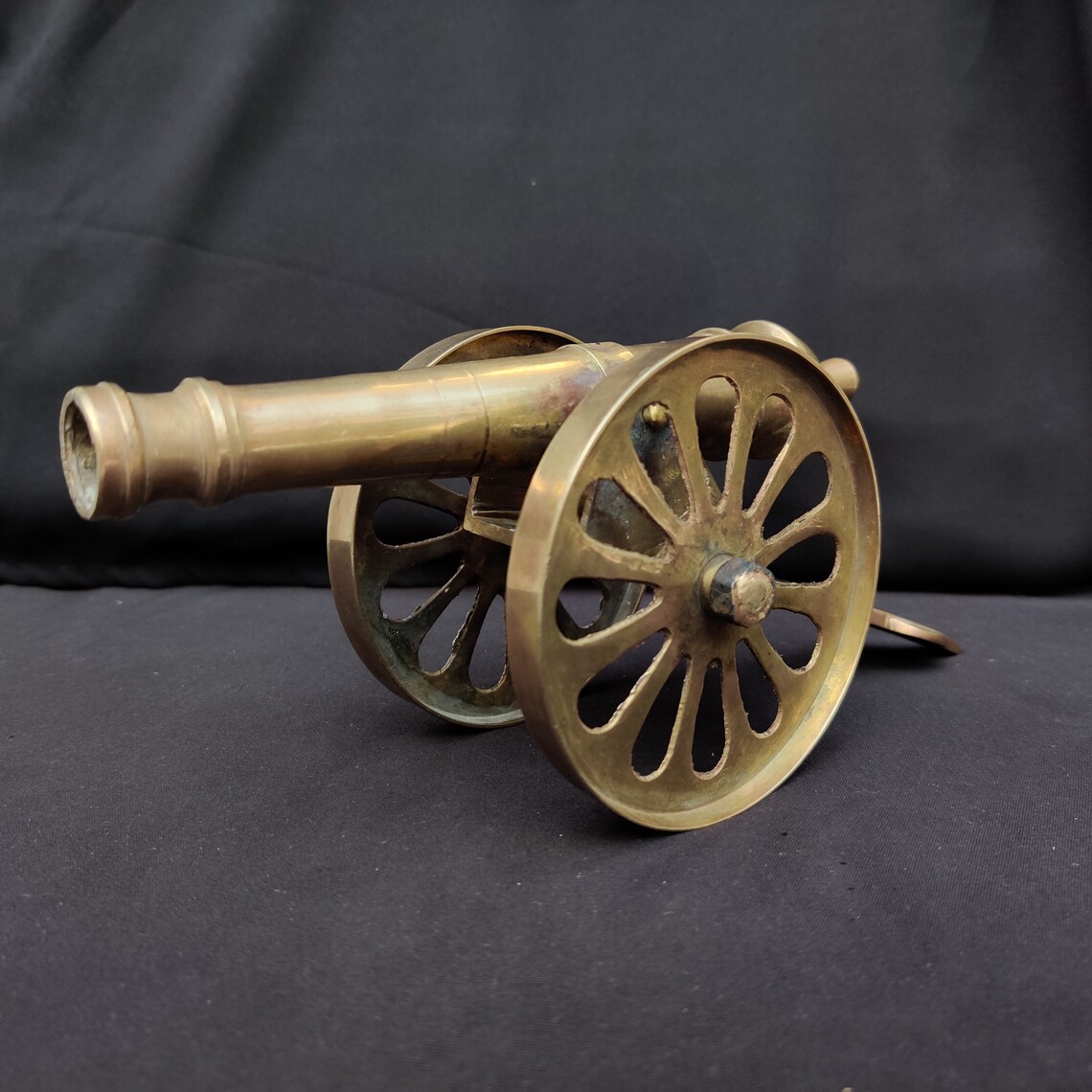 Vintage Brass Cannon StatueVintage Brass Cannon Etsy