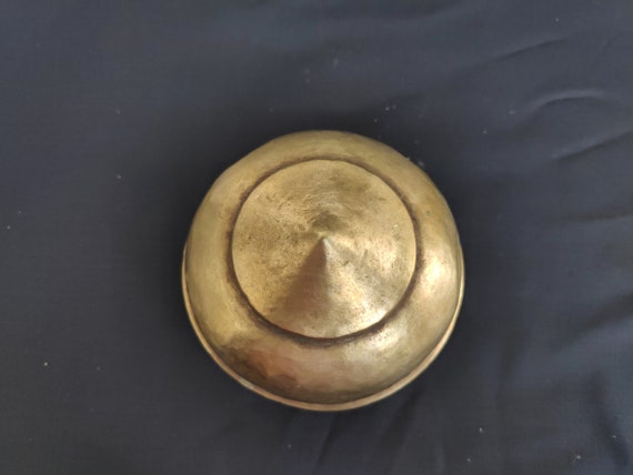 Antique Brass Dome Shaped Jewellery Box | Snuff B… - image 2