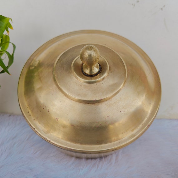 Antique Brass Storage Container | Solid Snacks Ca… - image 6