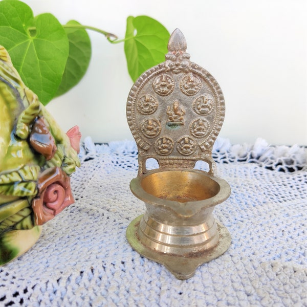 Vintage Goddess Oil Lamp Etsy