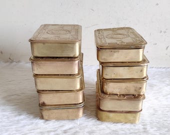 Antique 1914 Princess Mary Brass Christmas Box | WWI British Army