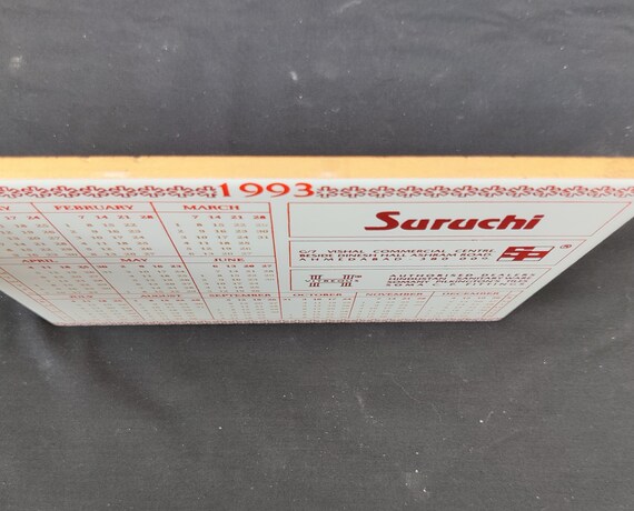 1993 Vintage Suruchi Pilkington's Kadi Suruchi 1993 Calendar on