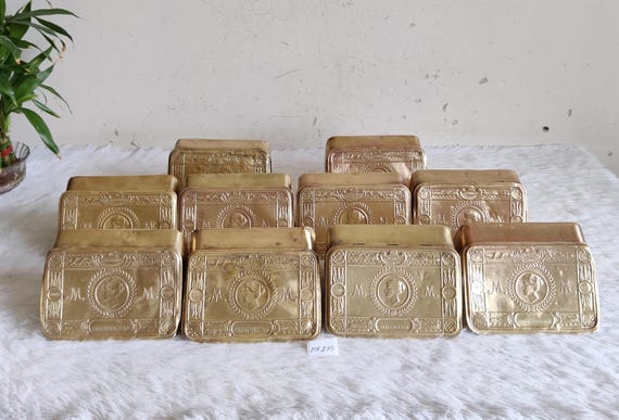 Antique 1914 Princess Mary Brass Christmas Box | WWI British Army