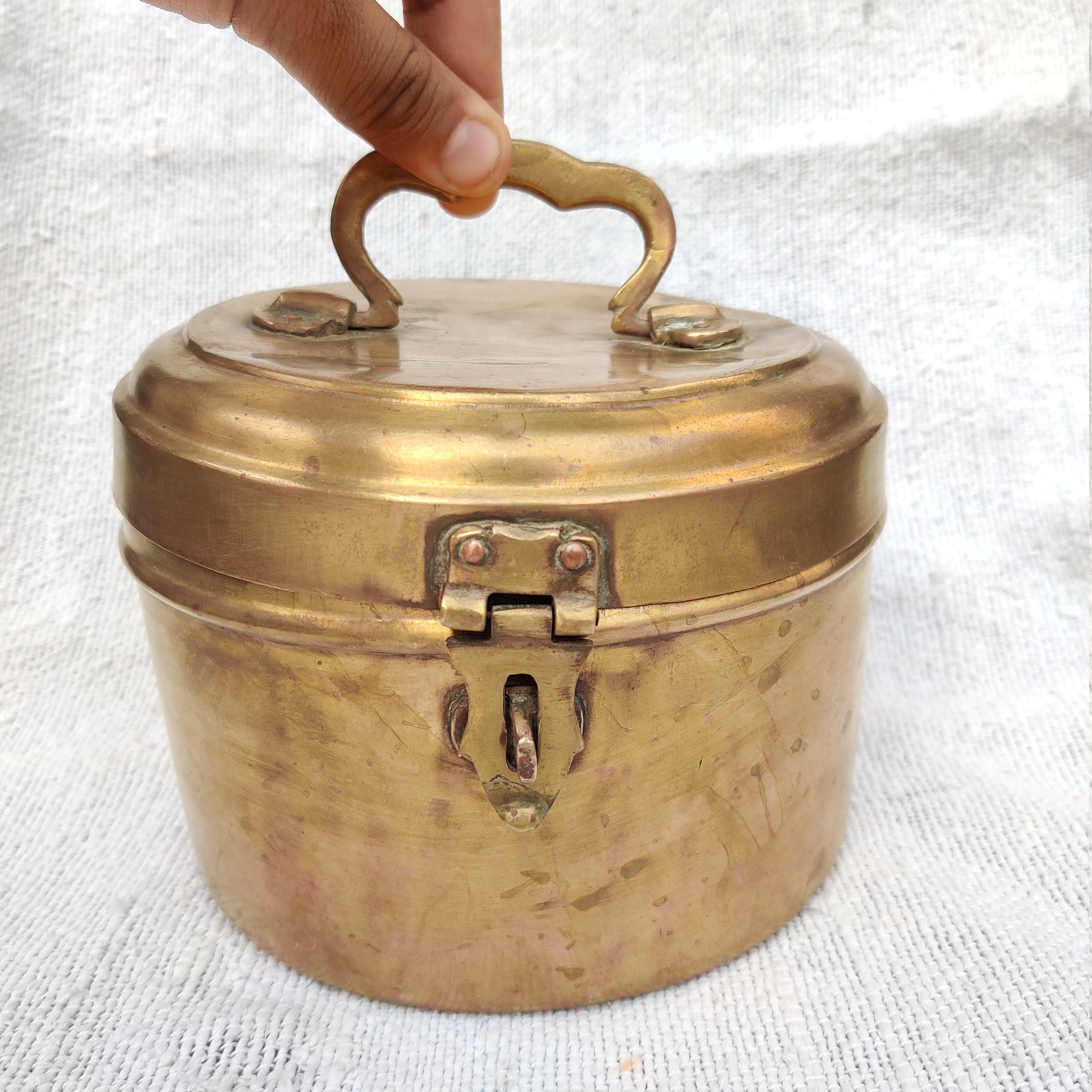 アンティーク雑貨 西洋騎士ワインケース付(真鍮製) アンティーク雑貨