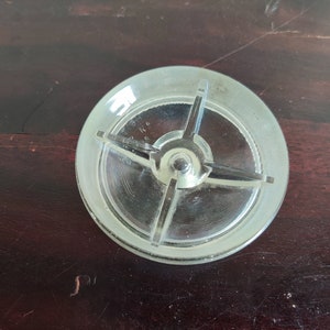 1940s Vintage Clear Glass Divided Candy Dish | Glass Nut Dish |Miniature Glass Dish |Jewelry Dish |Home Decor |Kitchenware British Made G938