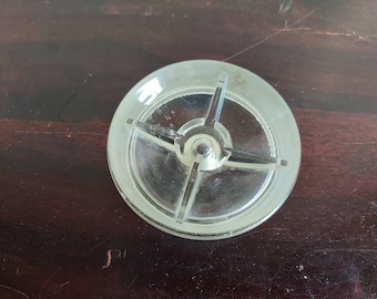 Plato de dulces de vidrio transparente vintage de la década de 1940, plato para frutos secos, plato de vidrio en miniatura, plato para joyas, decoración del hogar, utensilios de cocina, hecho en Gran Bretaña, G938