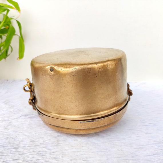 Antique Storage Brass Box | Vintage Jewellery Box… - image 7