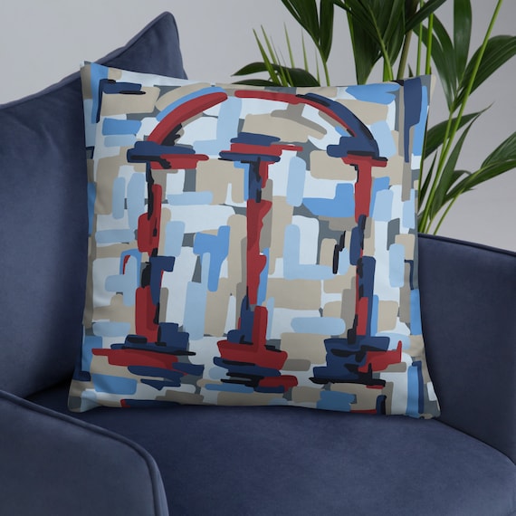 Uga throw cheap pillows