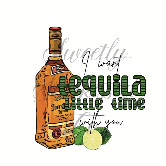 Tequila Little Time Jon Pardi Lyrics PNG Sublimation File Etsy