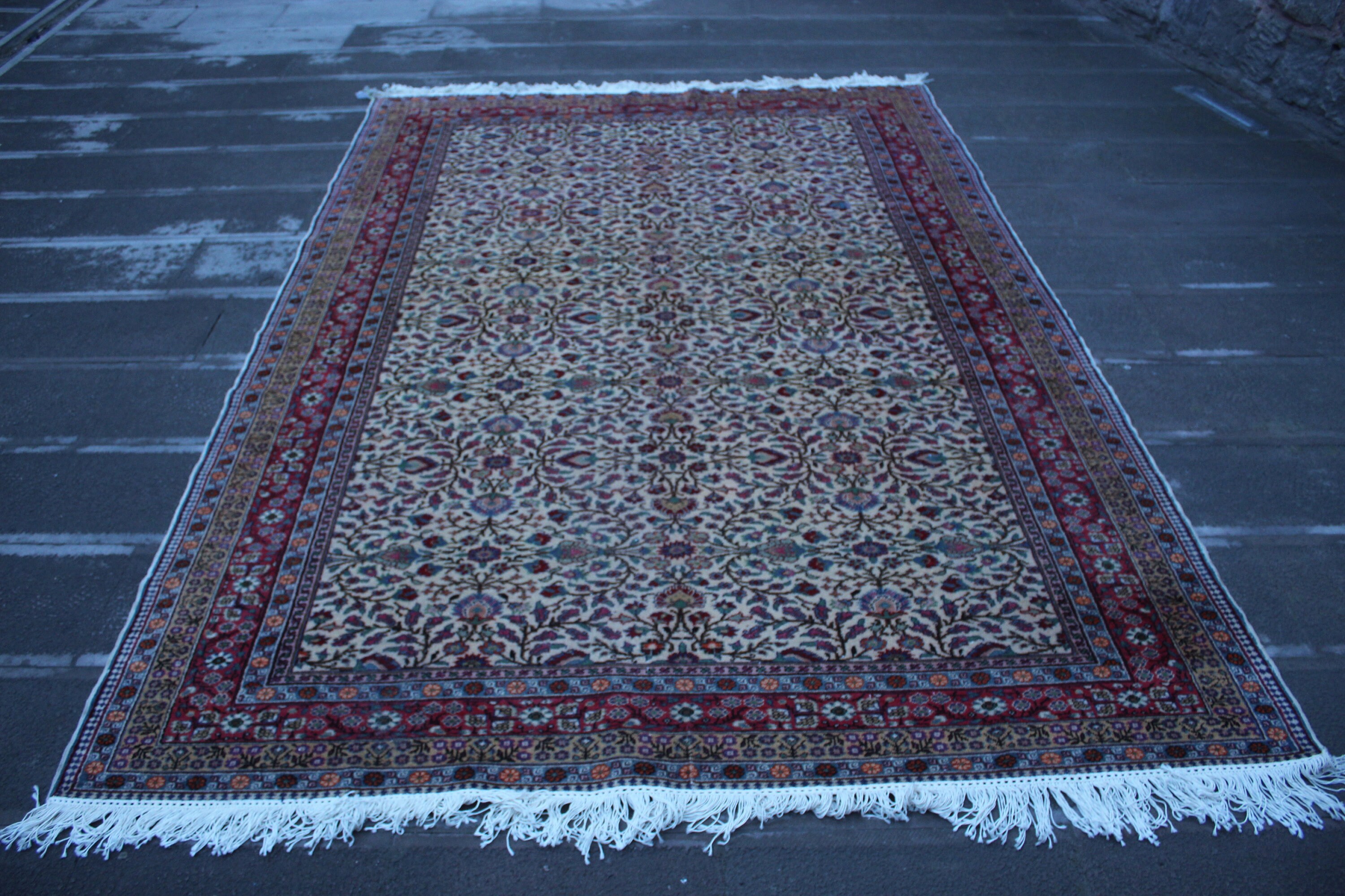 9.8x6.5ft Large Rug Wool Rug Handmade Bohemian Rug Vintage Etsy UK