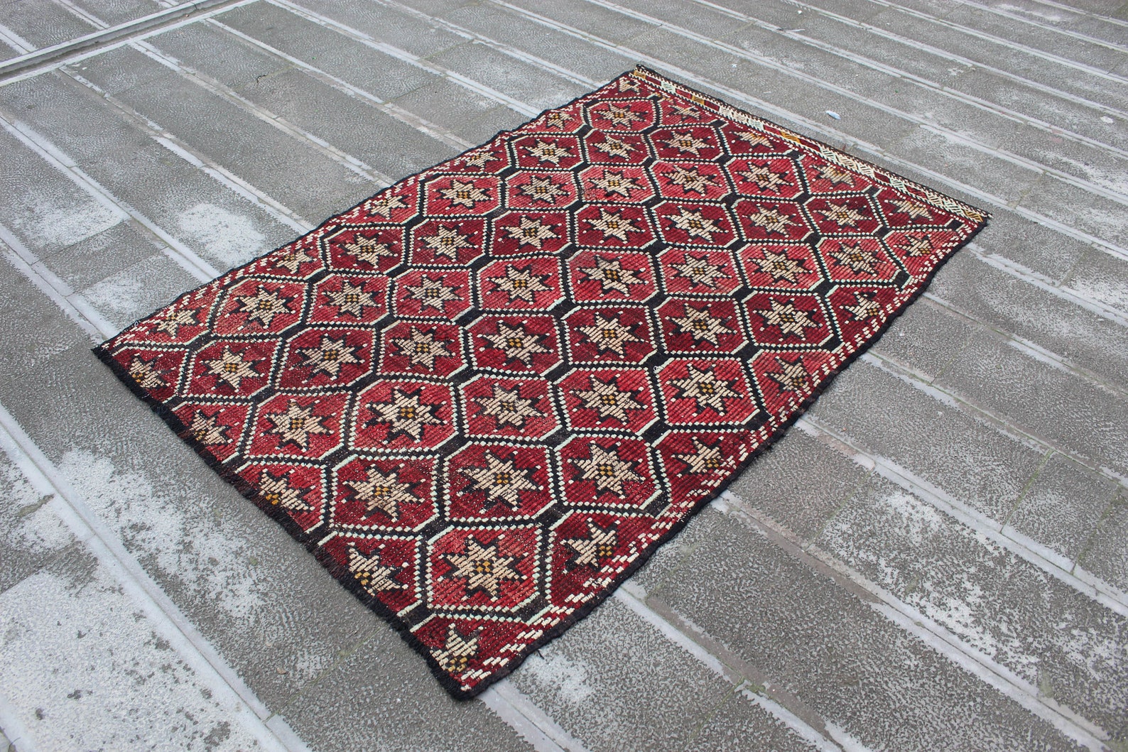 6.6x4.3ft Kilim rug Kilim decor Bohemian rug Vintage rug Etsy
