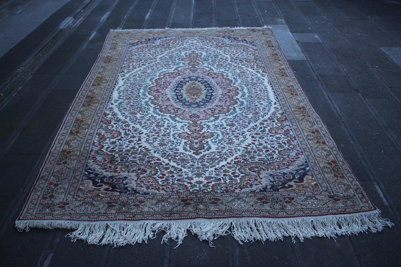 Luxury goods 9.8x6.5ft Large rug Wool Bohemian Handmade San Antonio Mall r Vintage