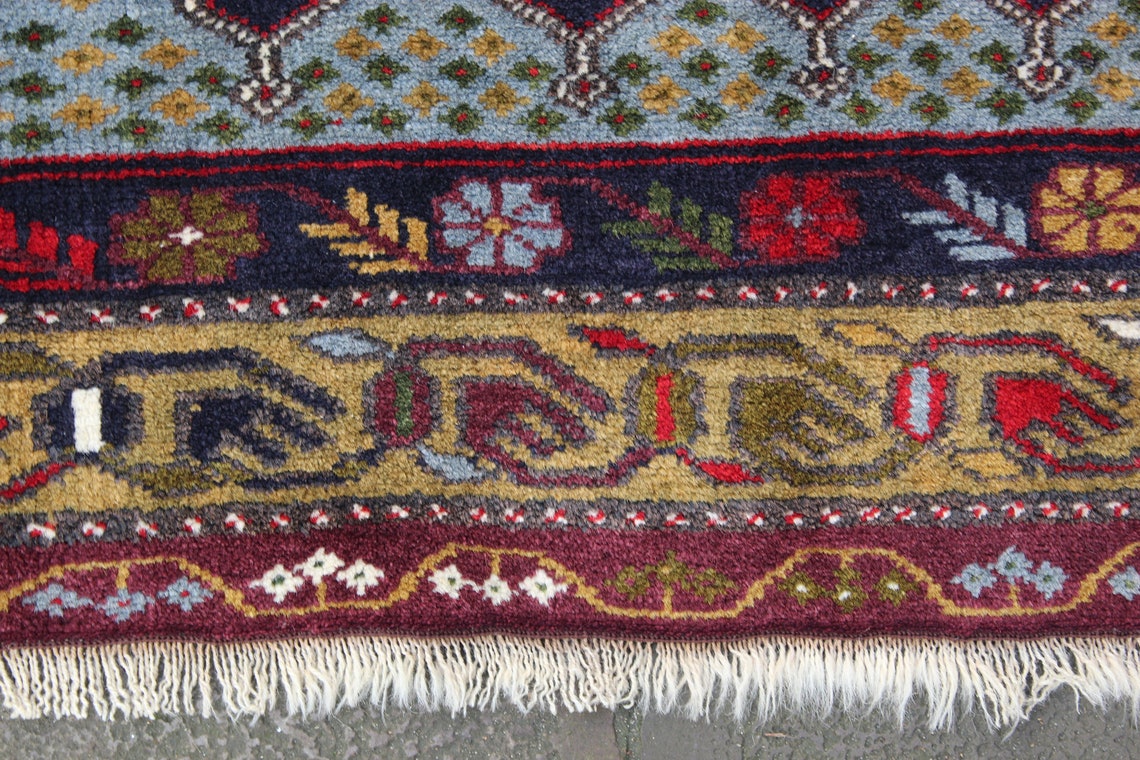 Nomad Rug Wool Rug Bohemian Rug Vintage Rug Turkish Rug Etsy