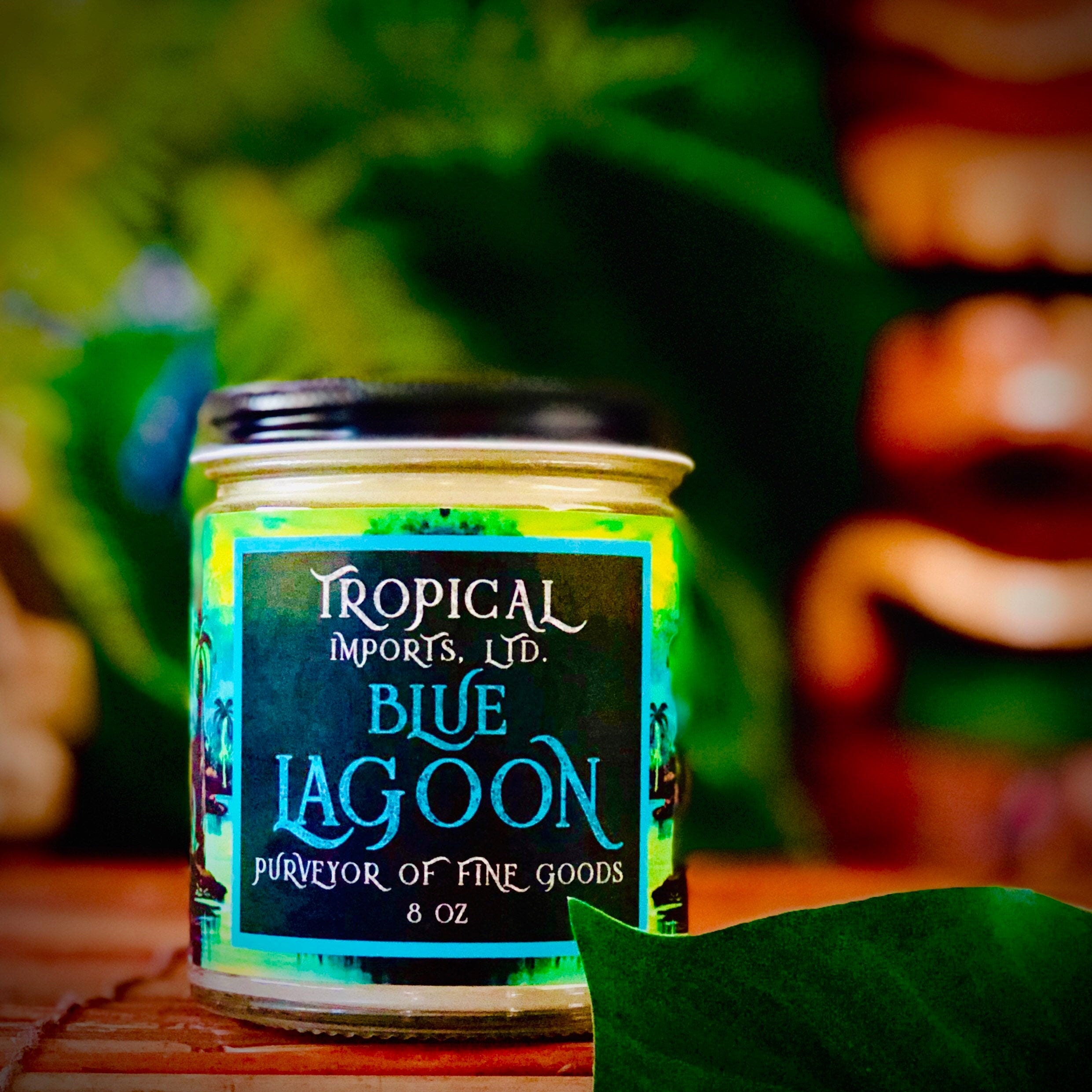 Blue Lagoon Candle Adventureland Inspired Disney Candles For Etsy