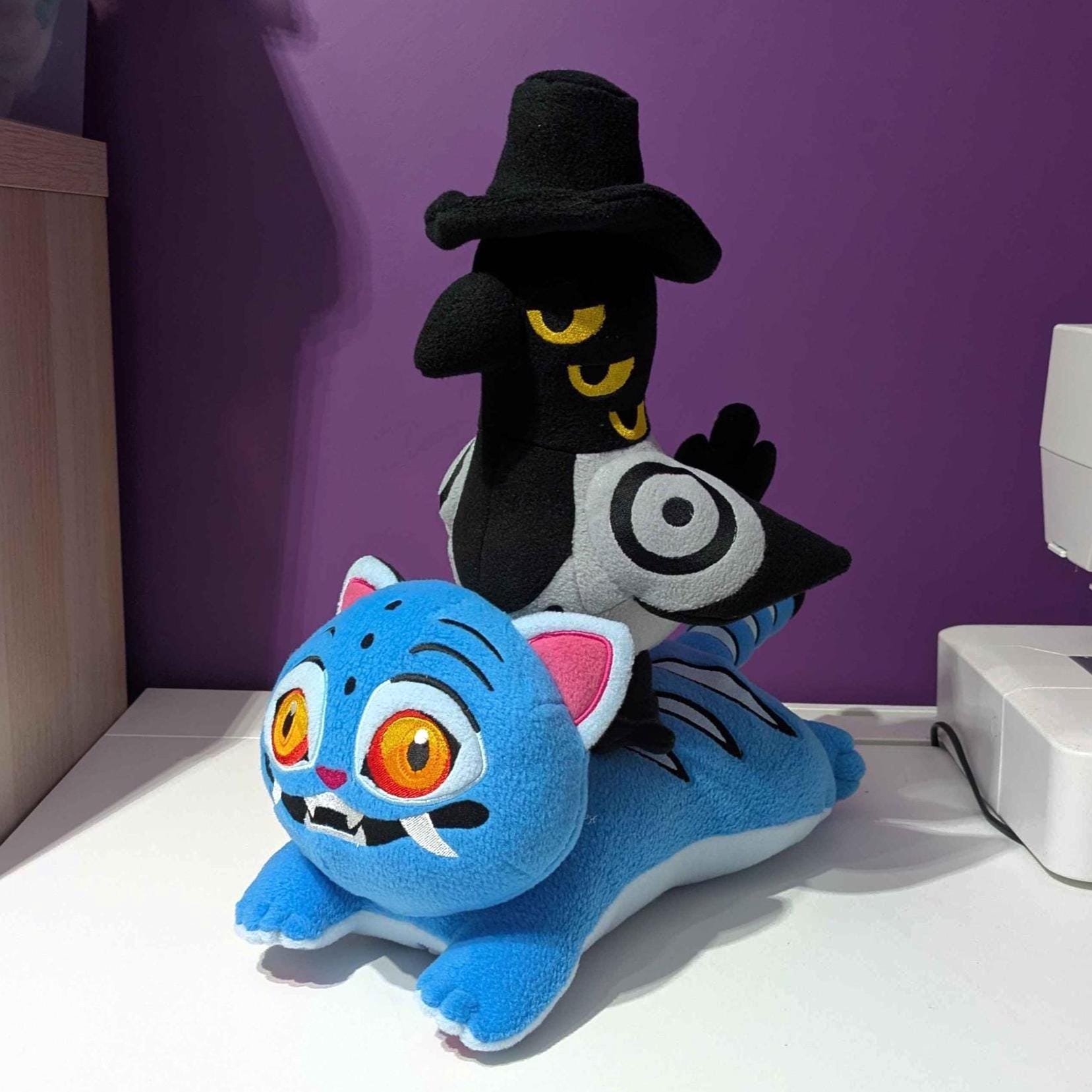 Handmade Derpy Tiger Sussie Magpie Plushies - KPOP Demon Hunter