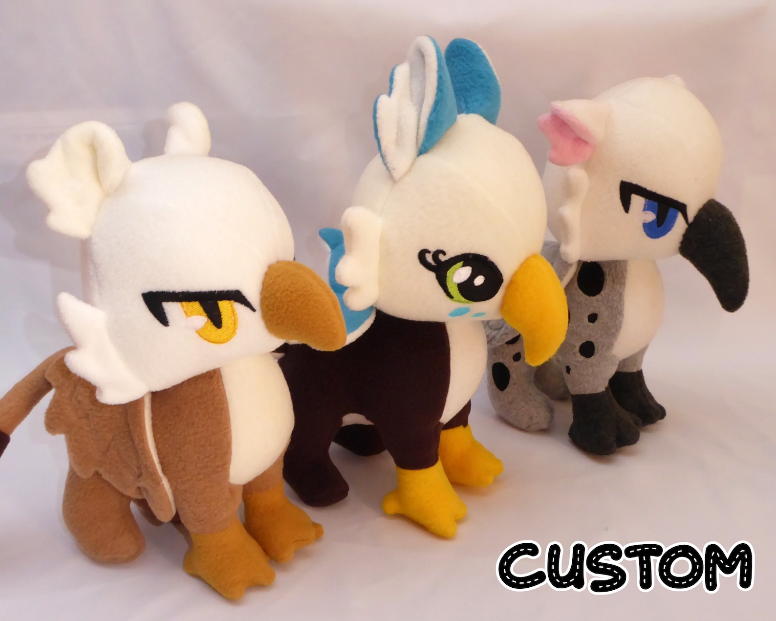 Handmade Custom Griffin Plushie Stuffed Toy Personalised and Etsy