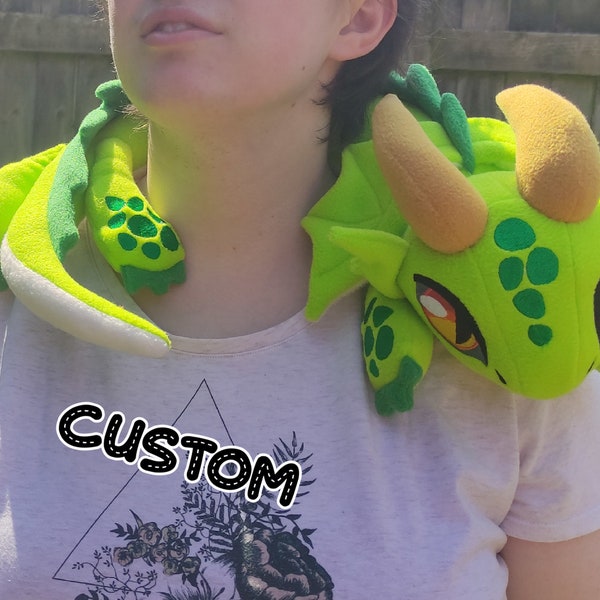 Wearable Dragon Plush Etsy