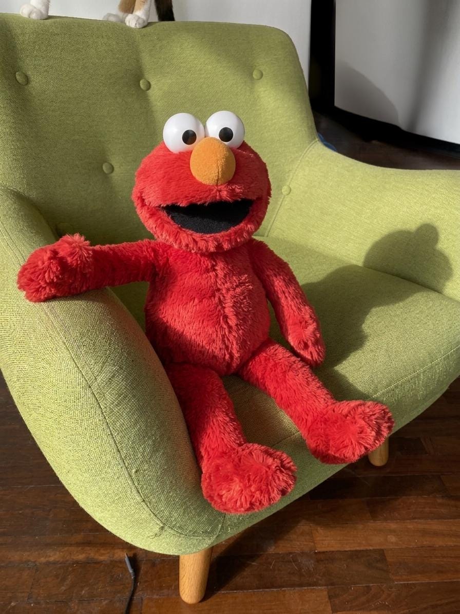 Smuppet Sewing Pattern Elmo Inspired Plush Pattern PDF, DIY Sesame Street Muppet Sewing ...
