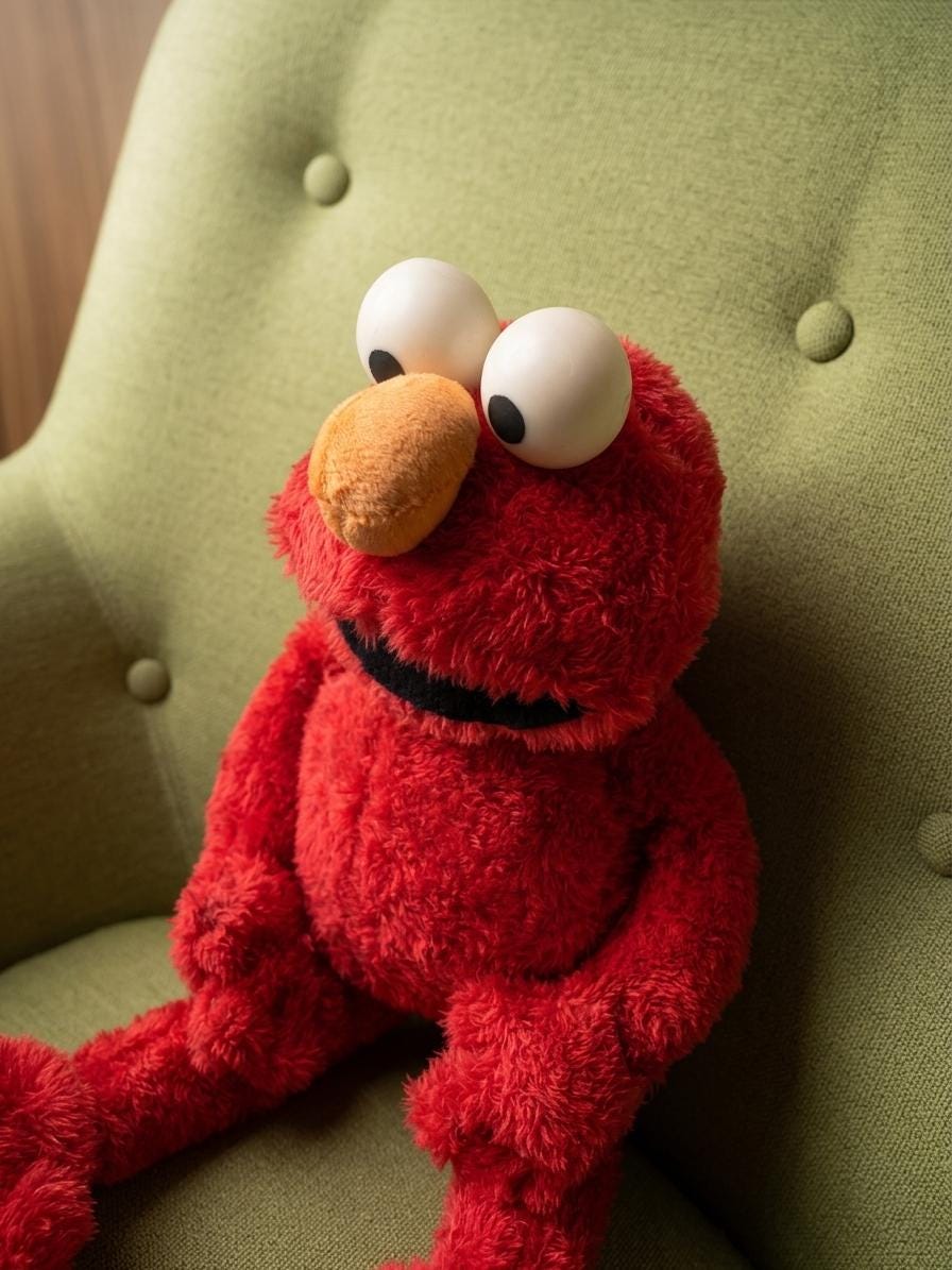 Smuppet Sewing Pattern Elmo Inspired Plush Pattern PDF, DIY Sesame Street Muppet Sewing ...