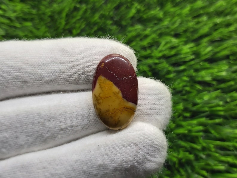 Natural MOOKAITE JASPER OVAL Cabochon Loose Gemstone