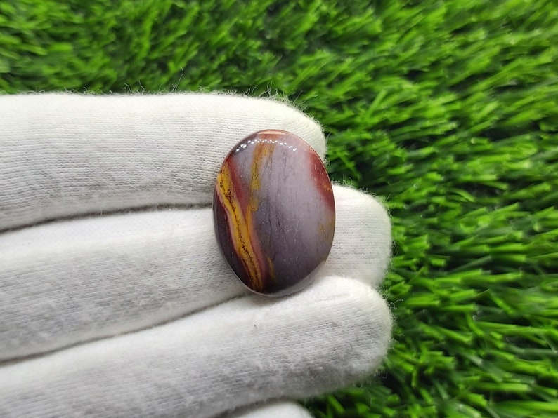 Natural MOOKAITE JASPER OVAL Cabochon Loose Gemstone