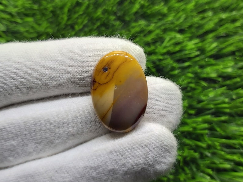 Natural MOOKAITE JASPER OVAL Cabochon Loose Gemstone
