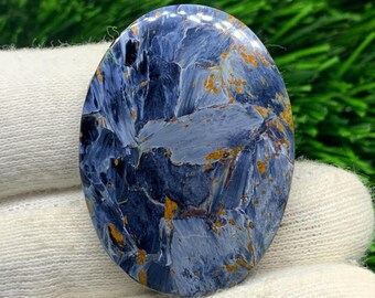 Top Quality Natural Pietersite OVAL CABOCHON Loose Gemstone for Jewelry 50 Cts 30x40x5mm