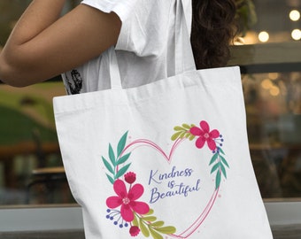 Leichte Tragetasche Kindness is Beautiful