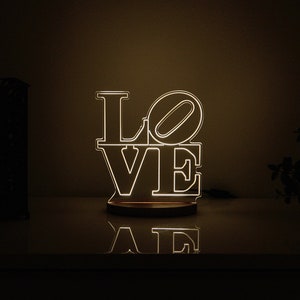 LOVE New York | led lamp | decoration | desk lamp | mini neon | night lamp | neon light effect | gift light | minimalist