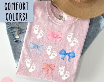 Labor and Delivery Nurse Shirt Coquette Labor Delivery Nurse Shirt Bows Doula Shirt Midwife Gift Mother Baby Nurse Shirt Pediatric Nurse Tee