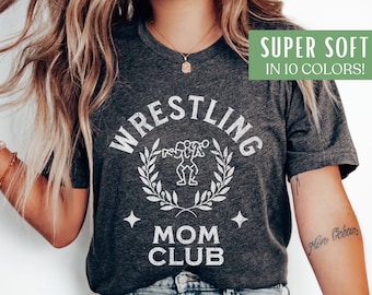Wrestling Mom Shirt Wrestler Mom T Shirt For Wrestling Mom Tee Wrestler Mom Gift Wrestler T-Shirt for Wrestling Mama TShirt Wrestle Shirt