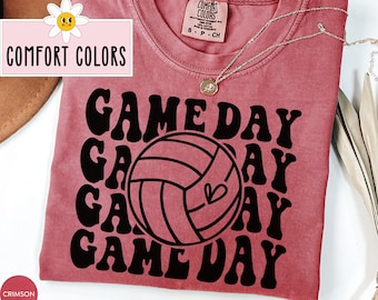 Volleyball Shirt Volleyball Gift for Volleyball Player Volleyball Fan Shirt Volleyball Mom Shirt Volleyball Mom T-Shirt Game Day Volleyball