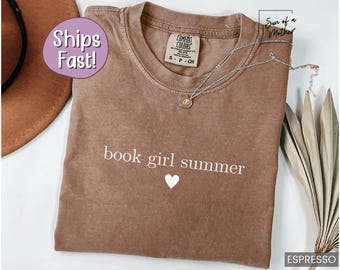 Camiseta de libro de verano Merchandising de libros de verano Camiseta para amantes de los libros Camiseta de chica lectora Camiseta de profesor de lectura Camiseta de lector Camiseta para amantes de los libros Camiseta de libro