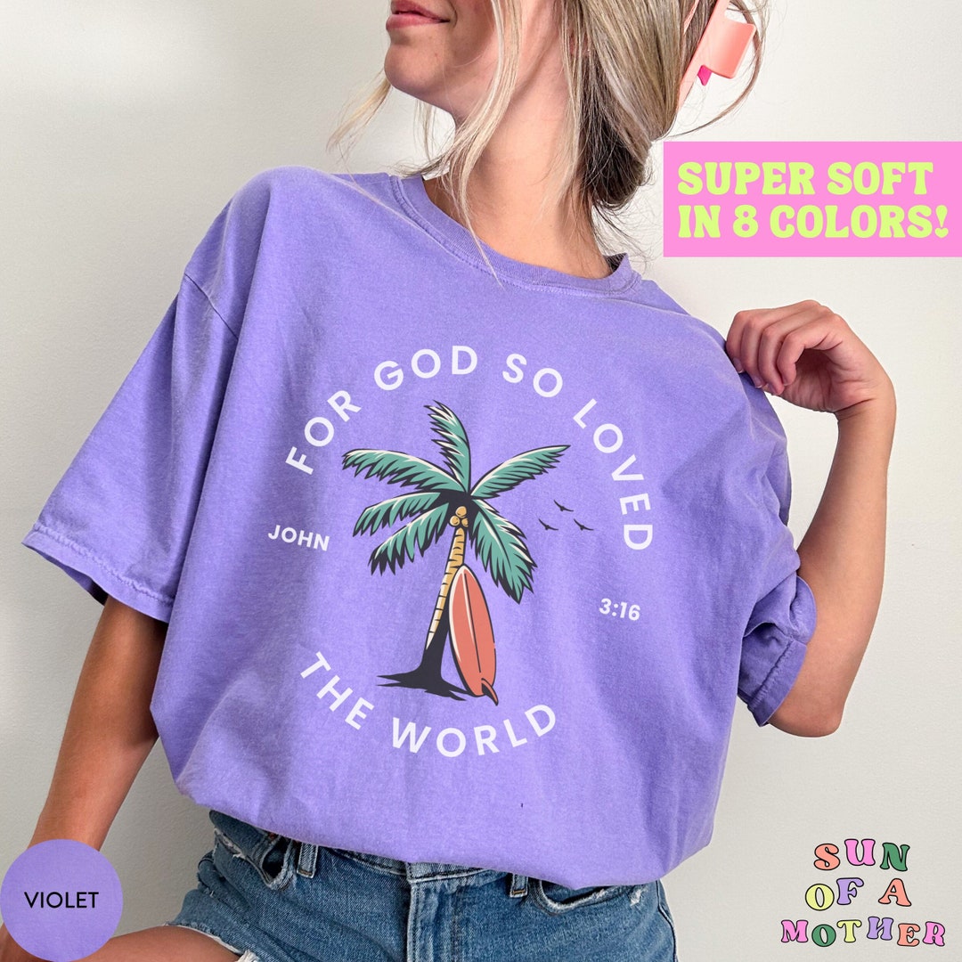 John 3:16 Shirt Christian Women T Shirt Bible Verse T-shirt Faith ...