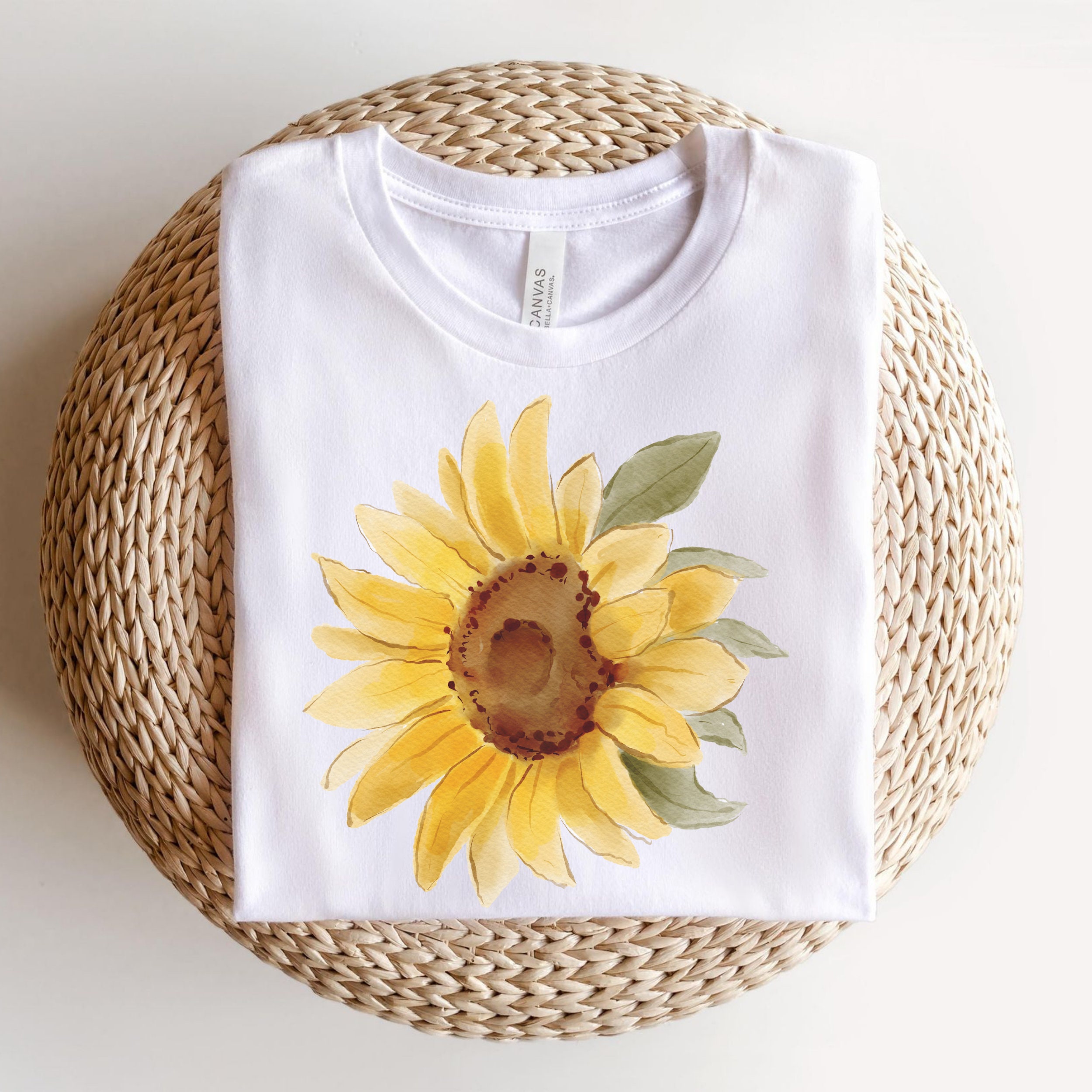 Sunflower Shirt Floral Tee Shirt Flower Shirt Garden Shirt - Etsy