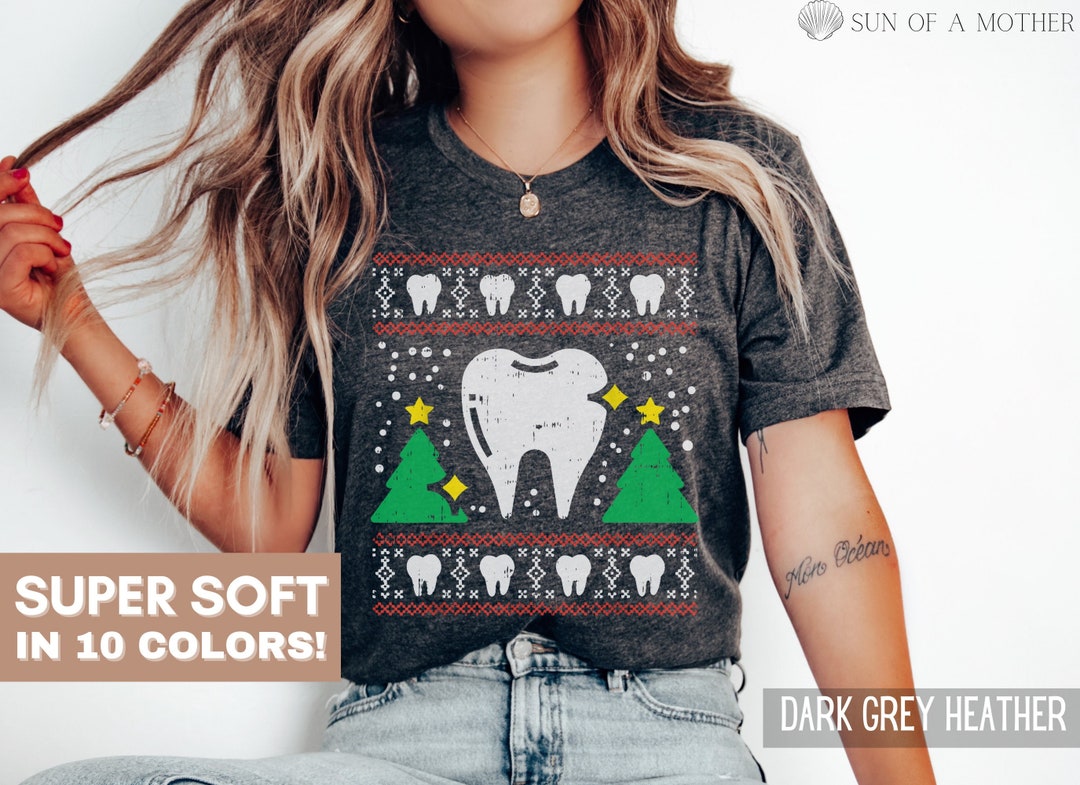 Dental Christmas Shirt for Dental Hygienist Tshirt Dental Assistant T