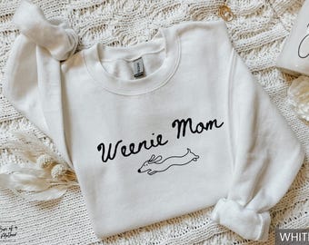 Dachshund Sweater Doxie Mom Gift Dachshund Sweatshirt Dachshund Lover Gift Dachshund Mom Gift Dachshund Crewneck Dachshund Mama Doxie Mama