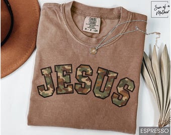 Christianity Jesus Shirt Comfort Colors Christian Shirt Christian Gift for Men Jesus Tshirt Jesus Tee Shirt Jesus T-Shirt Jesus T Shirt