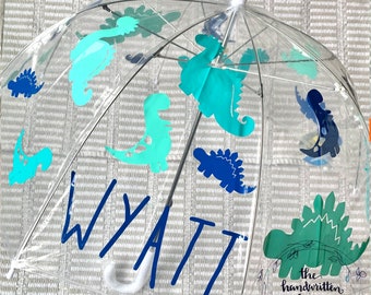 Kids' Umbrella - Dinosaur - Boy - Personalized