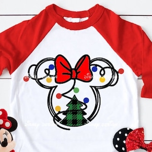 Christmas Lights Svg, Merry Christmas Svg, Kids gift, Xmas Gift, instant download svg png, ears head green red led /cricut cut files t shirt