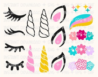 Download Unicorn Kit Svg Etsy PSD Mockup Templates