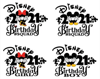 Free Free 337 Disney Birthday Shirts Svg SVG PNG EPS DXF File