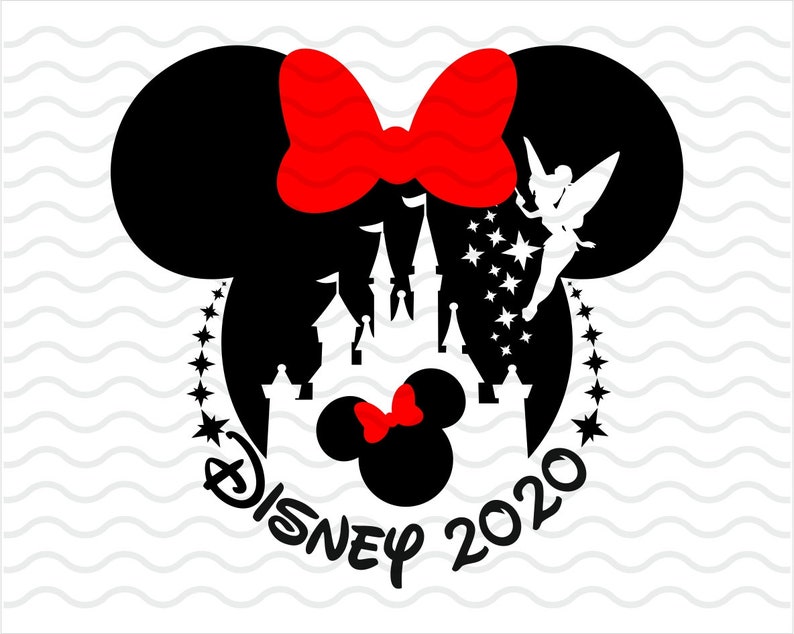 Free Free 217 Disney Castle With Minnie Head Svg SVG PNG EPS DXF File