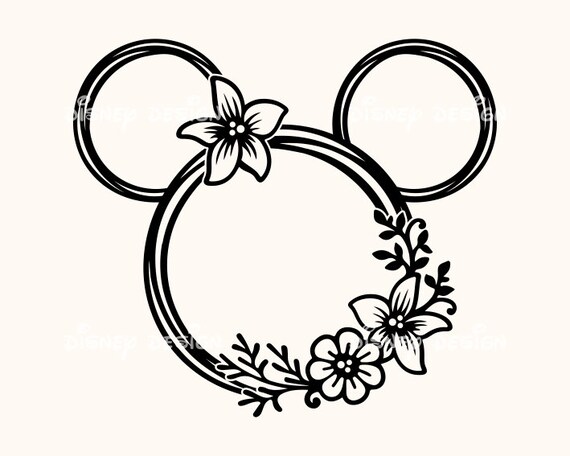 Download Flower And Garden Minnie Svg Flower And Garden Mouse Etsy