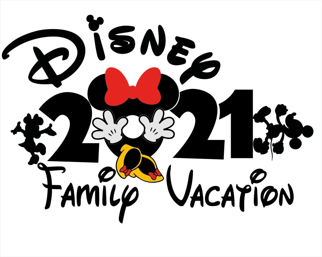 Disney Svg Minnie Mouse Svg Family Vacation Svg Disney Parks - Etsy Israel