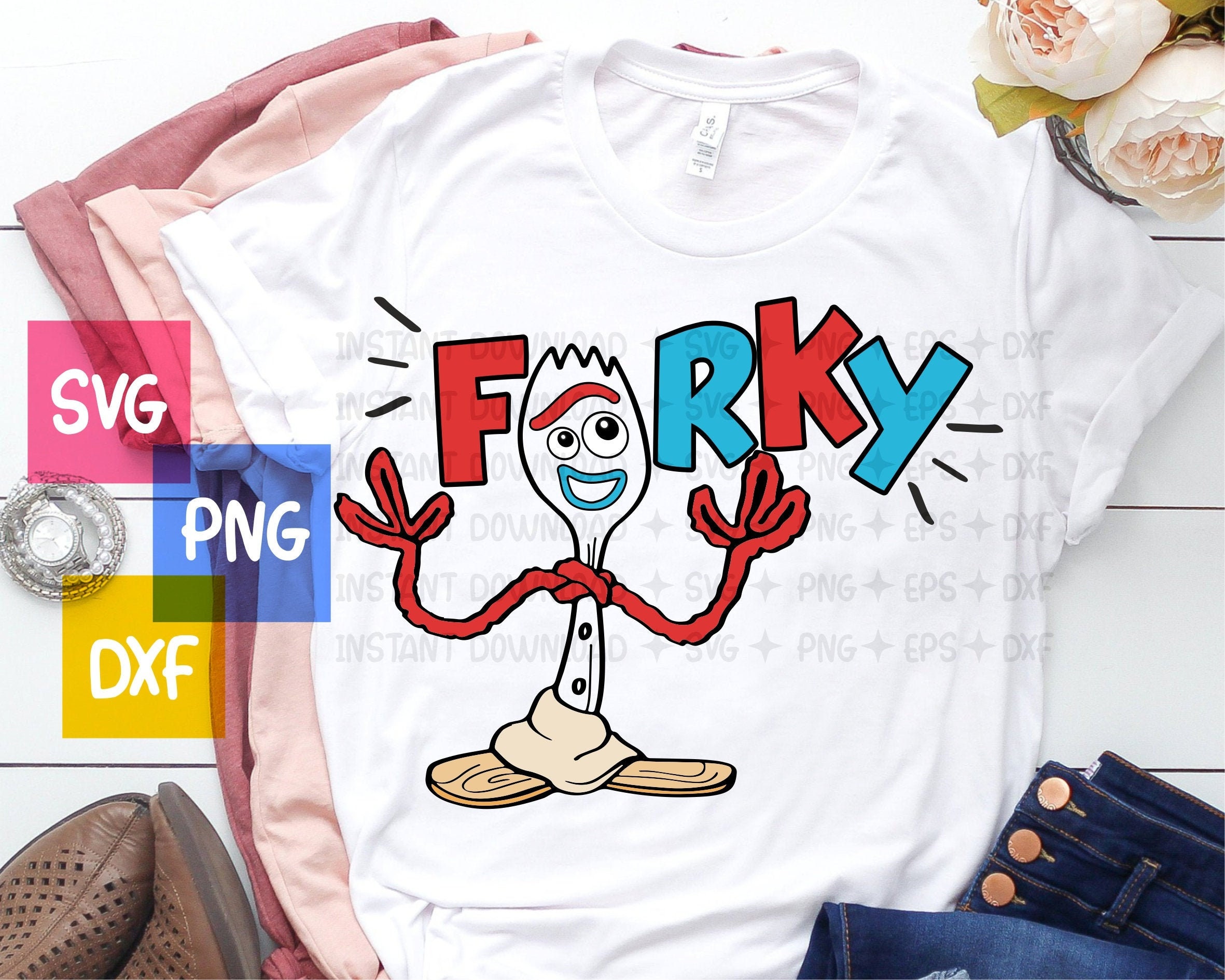 forky tshirt