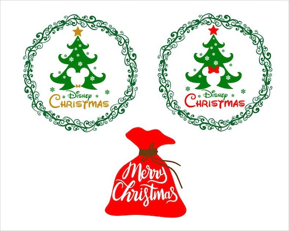 Download Merry Christmas Disney Christmas Svg Disneyland Tree Etsy PSD Mockup Templates