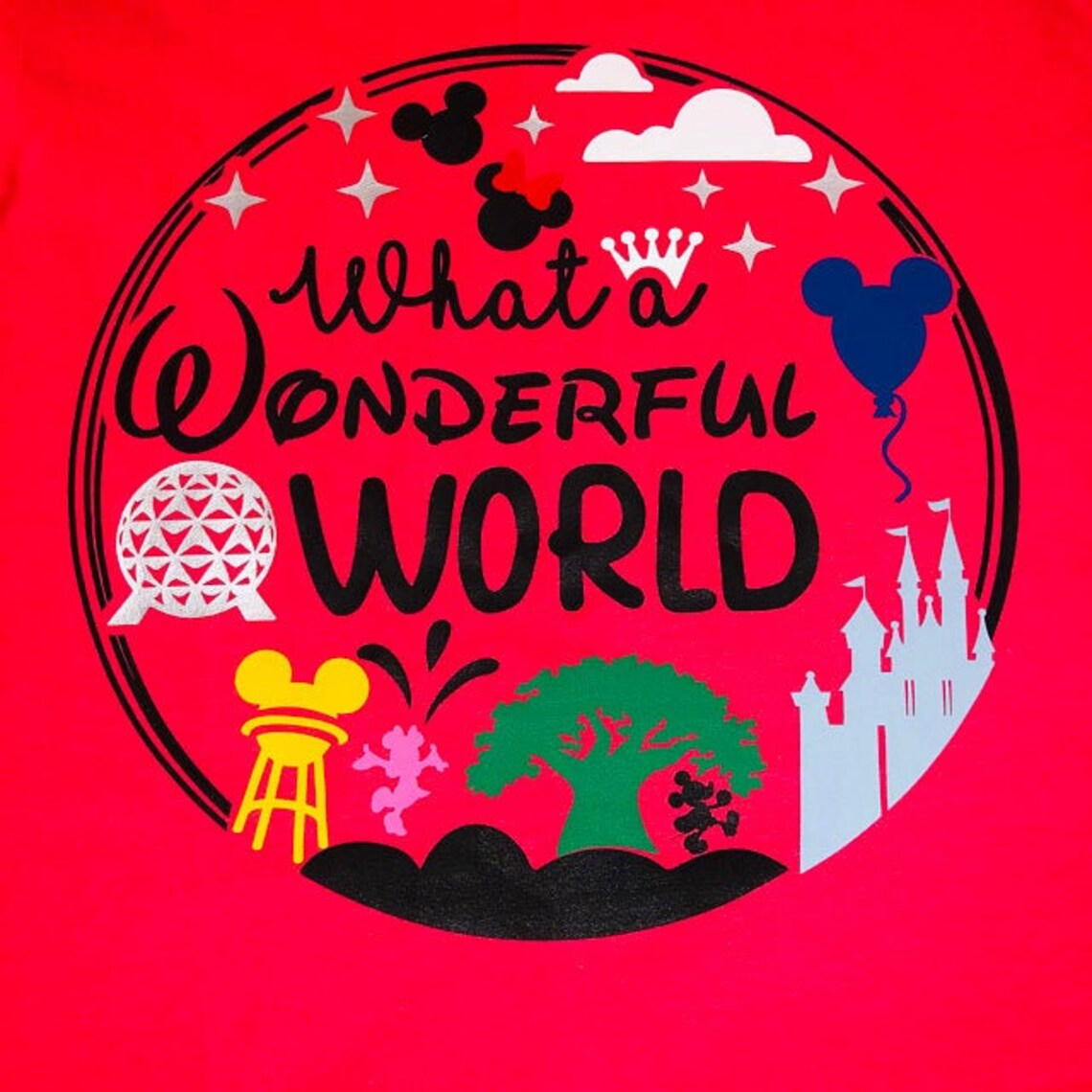 What a wonderful world Disney SVG disney SVG and DXf PNG Etsy